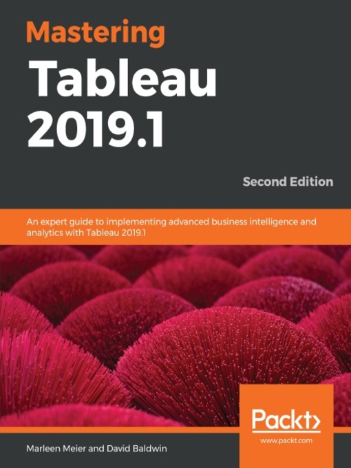 Title details for Mastering Tableau 2019.1 by Marleen Meier - Available